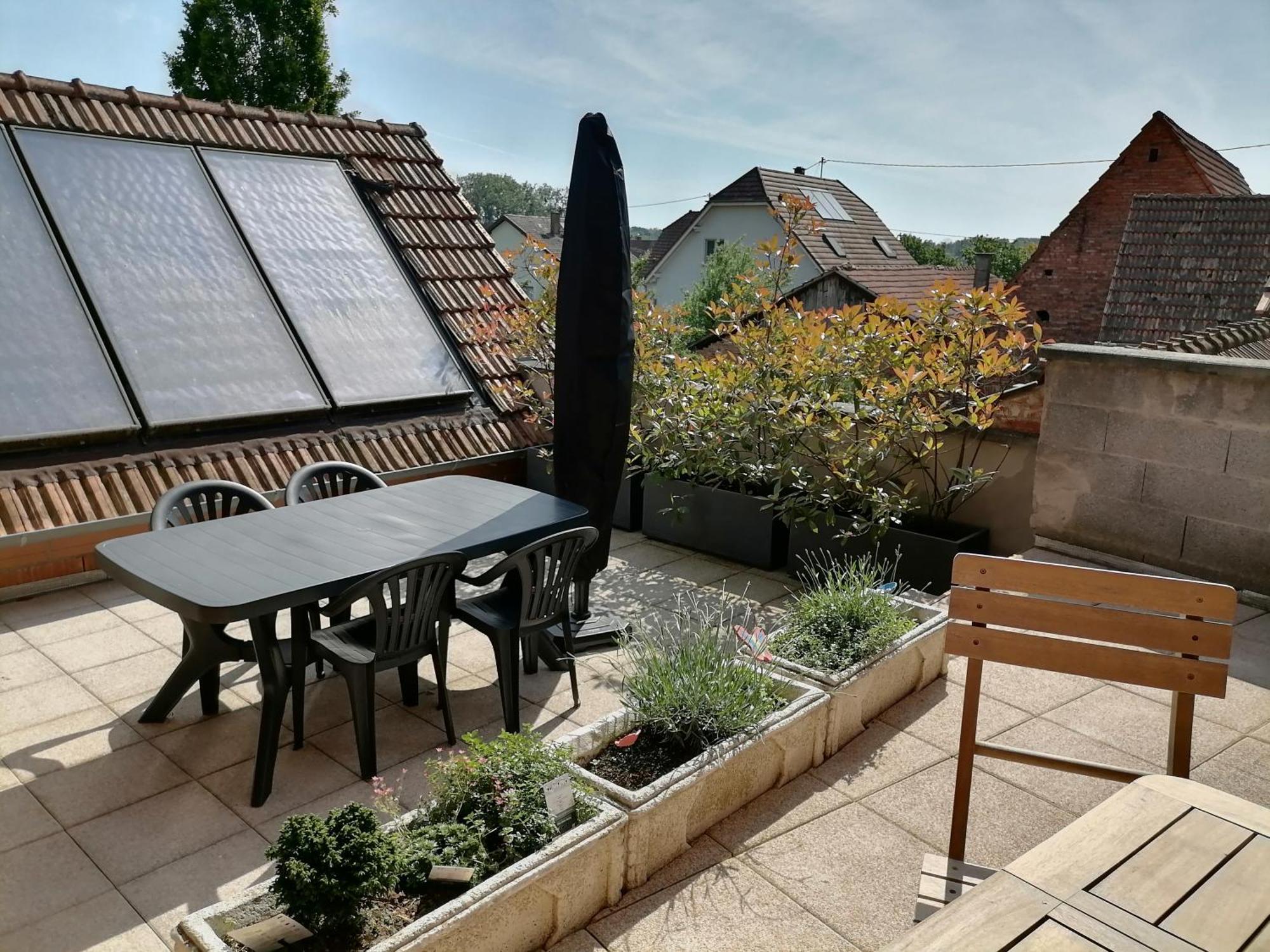 Appartement Et Terrasse Privee Ingolsheim Exterior foto
